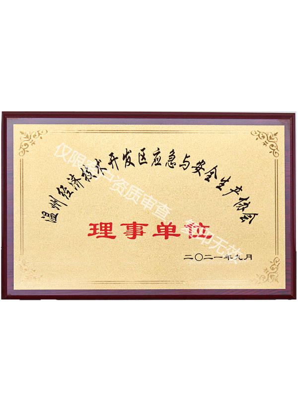 應急與安全生產(chǎn)協(xié)會理事單位